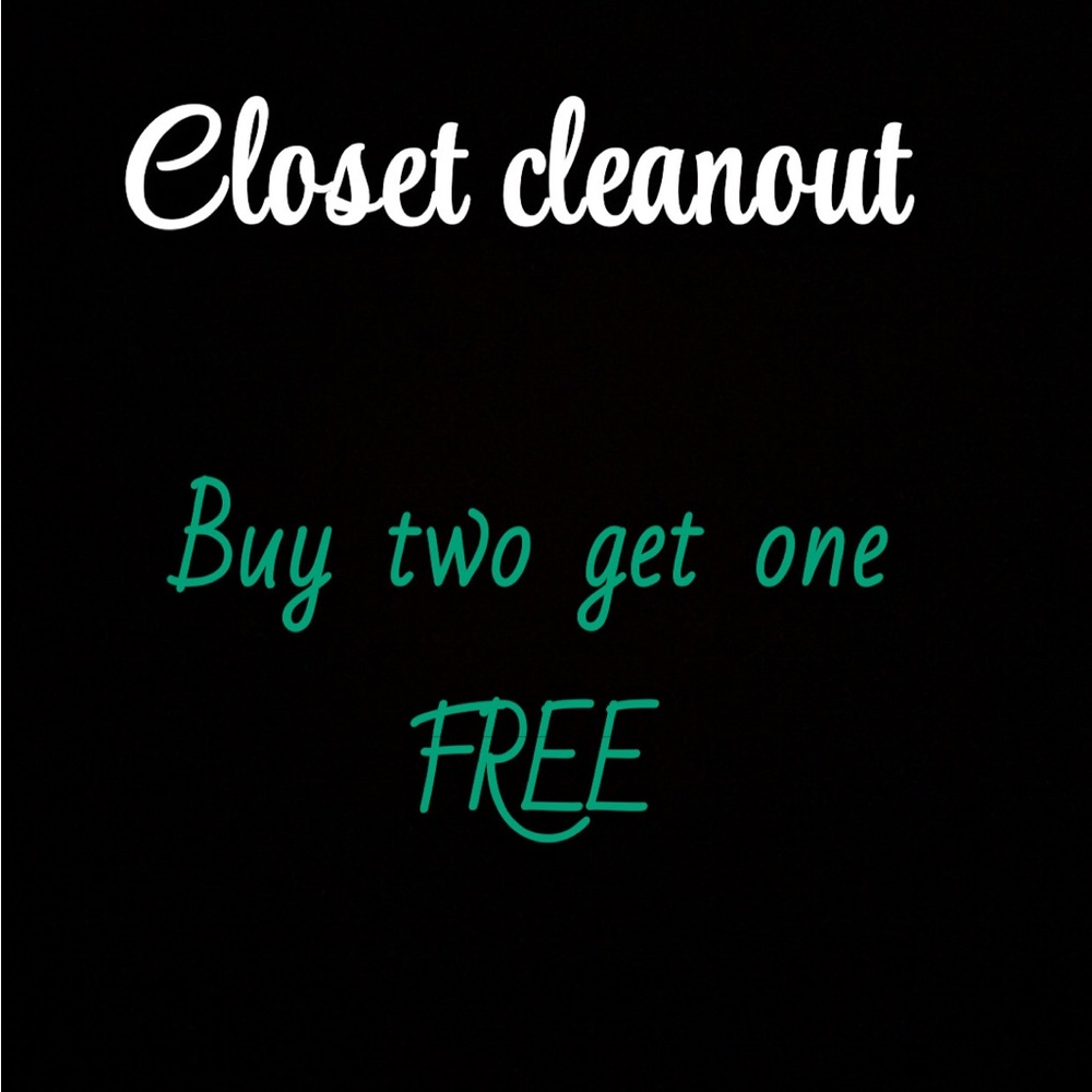 Closet Cleanout Offer